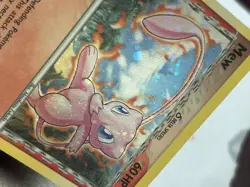 Mew Delta Species 3/17 Pop Series 5 Holo - Inverted Back Misprint Error MP-HP - Image 4