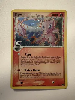 Pokemon - Mew - #3/17 - ERROR Back (Upside Down Back) - Holo - POP Series 5 - Image 2
