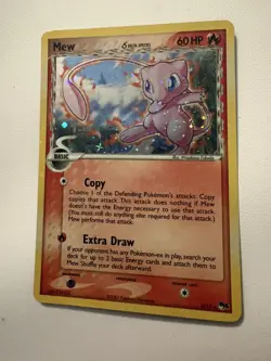Pokemon - Mew - #3/17 - ERROR Back (Upside Down Back) - Holo - POP Series 5 - Image 3
