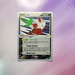 Pokemon TCG! Shiftry Ex Holo Card 97/100 Ex Crystal Guardians Rare Vintage 2006 - Image 1
