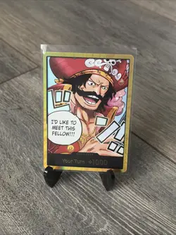 One Piece Gol.D.Roger GOLD DON!! Card (OP-13) English - Image 1