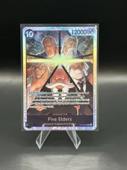 One Piece TCG Five Elders OP13-082 SR Carrying on His Will English NM/M - Image 1