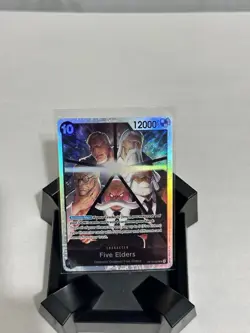 Five Elders OP13-082 SR Carrying on His Will - ONE PIECE Card Game English - Image 1