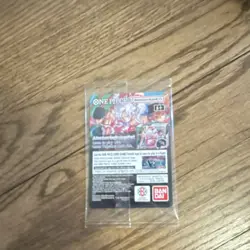 Bandai Namco One Piece CCG Monkey D. Luffy US Voyage Promo Holo 5000 Power - Image 2