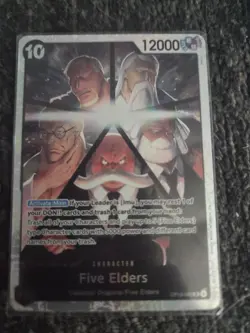 FIVE ELDERS - One Piece TCG OP13-082 - SR Super Rare - Carrying On His Will - Image 1