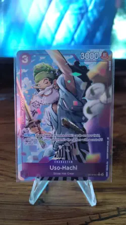 Uso-Hachi ST18-001 Alt Art PRB02 Vol.2 English One Piece TCG English NM - Image 1