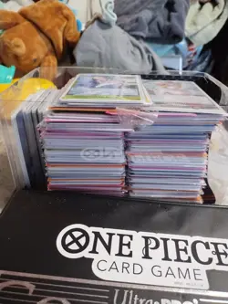 Bandai One Piece Card Game Mixed Lot Leader & Character Cards Luffy Zoro Sanji - Image 1