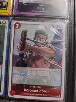 Bandai One Piece Card Game Mixed Lot Leader & Character Cards Luffy Zoro Sanji - Image 4