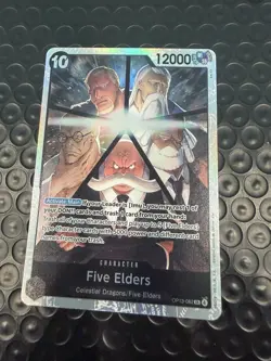 Five Elders OP13-082 SR Carrying on His Will - ONE PIECE Card Game English - Image 1