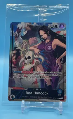 Boa Hancock OP07-038 PSA Magazine Promo One Piece TCG - Brand New Sealed - Image 1