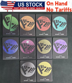 USA STOCK ONE PIECE Game DON Card Storage X Don Straw Hat Pirates 10 Chinese set - Image 1