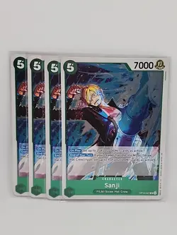One Piece Sanji OP13-027 R (Playset of 4) OP-13 English - Image 1