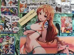 One Piece TCG Card Game Playmat - Nami - Image 2