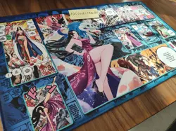 One Piece TCG Card Game Playmat - Boa Hancock - Image 1