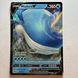 Wailord V 013/073 - Champion's Path Ultra Rare - Pokemon TCG (NM) - Image 1
