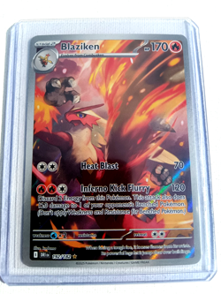 Blaziken 192/182 Pokemon SV10: Destined Rivals (DRI) Illustration Rare Near Mint - Image 1