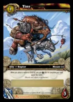 Tiny - LOOT UNSCRATCHED - ScourgeWar - World of Warcraft TCG - Image 1