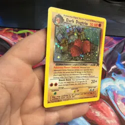 Pokemon Dark Dugtrio TCG 6/82 Rare Holo Card Non First Edition Team Rocket - Image 5