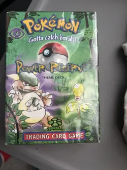Pokemon TCG 1999 | Jungle Theme Deck | WOTC | New and Sealed | POWER RESERVE - Image 1