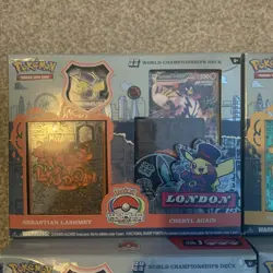 Pokemon TCG | World Championships London 2022 Deck Set of 4 | Brand New & Sealed - Image 3
