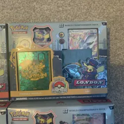 Pokemon TCG | World Championships London 2022 Deck Set of 4 | Brand New & Sealed - Image 4