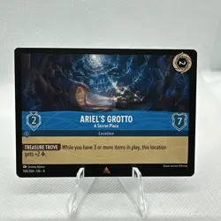 Ariel’s Grotto A Secret Place 169/204 Disney Lorcana Ursula’s Return Rare - Image 1