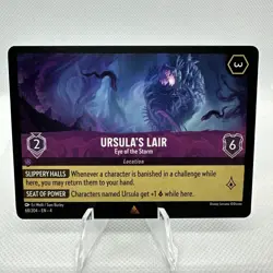 Ursula’s Lair Eye Of The Storm 68/204 Disney Lorcana Ursula’s Return Rare - Image 1