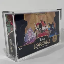 Disney Lorcana Booster Box Acrylic Case Magnetic Display Case - Image 2