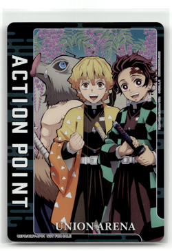Union Arena - Demon Slayer AP01 Action Point Foil - Anime Tanjiro Kamado - Image 1