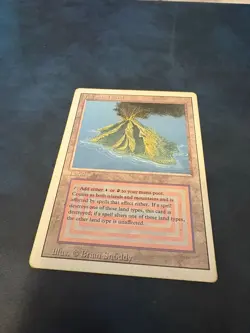 Volcanic Island Revised 3rd Edition MTG Magic the Gathering Card. - Image 1
