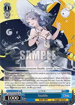 Weiss Schwarz Seattle AZL/S119-E109S SR Super Rare Azur Lane Vol 2 - Image 1
