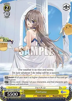 Weiss Schwarz Fortune AZL/S119-E028S SR Super Rare Azur Lane Vol 2 - Image 1