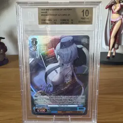 2025 Weiss Schwarz Nikke Goddess of Victory BGS 10 AZX Brid SP Gold Signature - Image 1