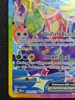 Pokemon TCG Terapagos EX 169/131 Prismatic Evolutions Mint Condition - Image 3