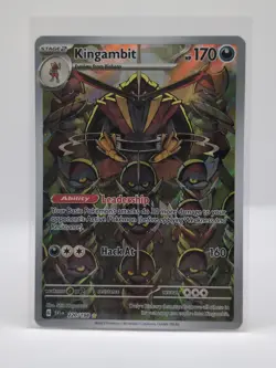 Kingambit 220/198 Illustration Rare - Scarlet Violet - Pokemon TCG ENG NM Neu - Image 1