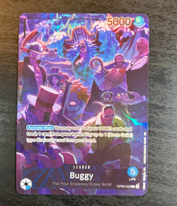 One Piece Card Game - Buggy OP09-042 Alt Art Leader English- 2nd anniversary eng - Image 2
