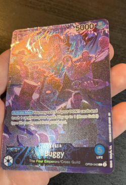 One Piece Card Game - Buggy OP09-042 Alt Art Leader English- 2nd anniversary eng - Image 4