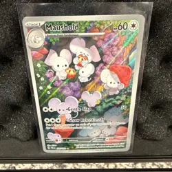 Pokemon Maushold SV02: Paldea Evolved 226/193 Illustration Rare Holo Card - Image 1