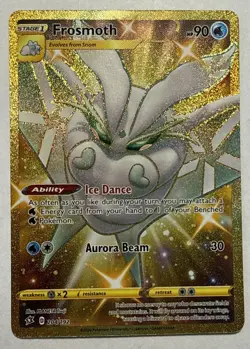 Frosmoth 204/192 SWSH02: Rebel Clash Secret Rare Pokemon Card LP+ - Image 1