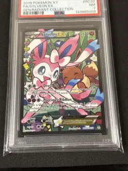 PSA 7 - Sylveon Ex Holo RC32 Generations Radiant Collection Pokemon Card TCG - Image 2