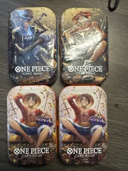 Bandai One Piece Card Game Tins Vol.2 OP-13 - Sealed Lot of 4 - Image 1