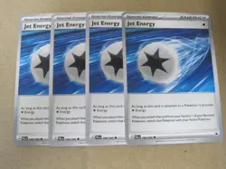 Jet Energy x4 Pokemon Cards Playset - 190/193 Paldea Evolved - Image 1