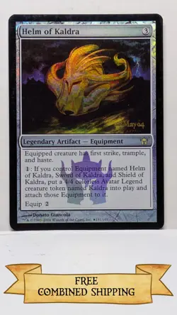Helm of Kaldra Prerelease Cards Foil - Image 1