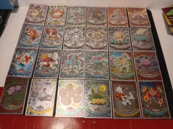 Pokemon Topps Cards Mixed Lot of 52 All Foil Cards - Image 1
