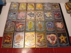 Pokemon Topps Cards Mixed Lot of 52 All Foil Cards - Image 2