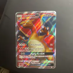 Pokemon Charizard GX Promo Holo SM60 250 HP Stage 2 Fire Dragon TCG Card - Image 1