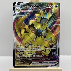 Pokemon Card Zeraora VMAX 054/159 Ultra Rare Crown Zenith Near Mint - Image 1