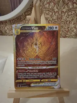 Arceus VSTAR Gold GG70/GG70 Pokemon TCG Crown Zenith English NM/M Pokemon Card - Image 1