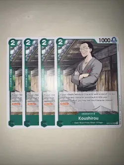 OP12-027 Koushitou X4 Playset One Piece Card Game TCG CCG English - Image 1