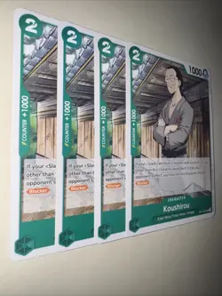 OP12-027 Koushitou X4 Playset One Piece Card Game TCG CCG English - Image 2
